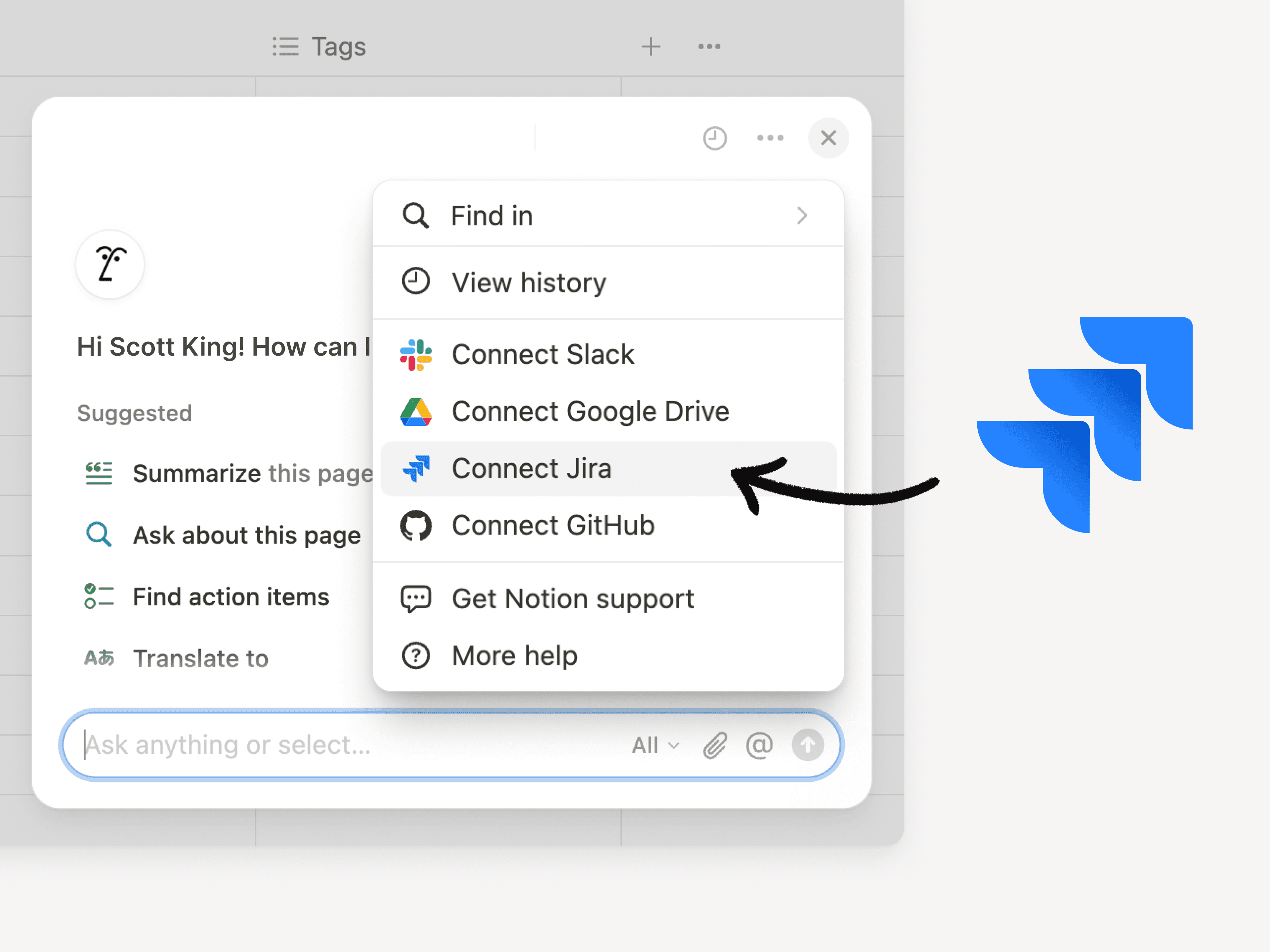 Connecteurs Jira