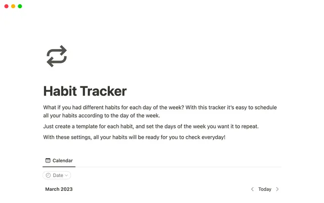 Habit Tracker